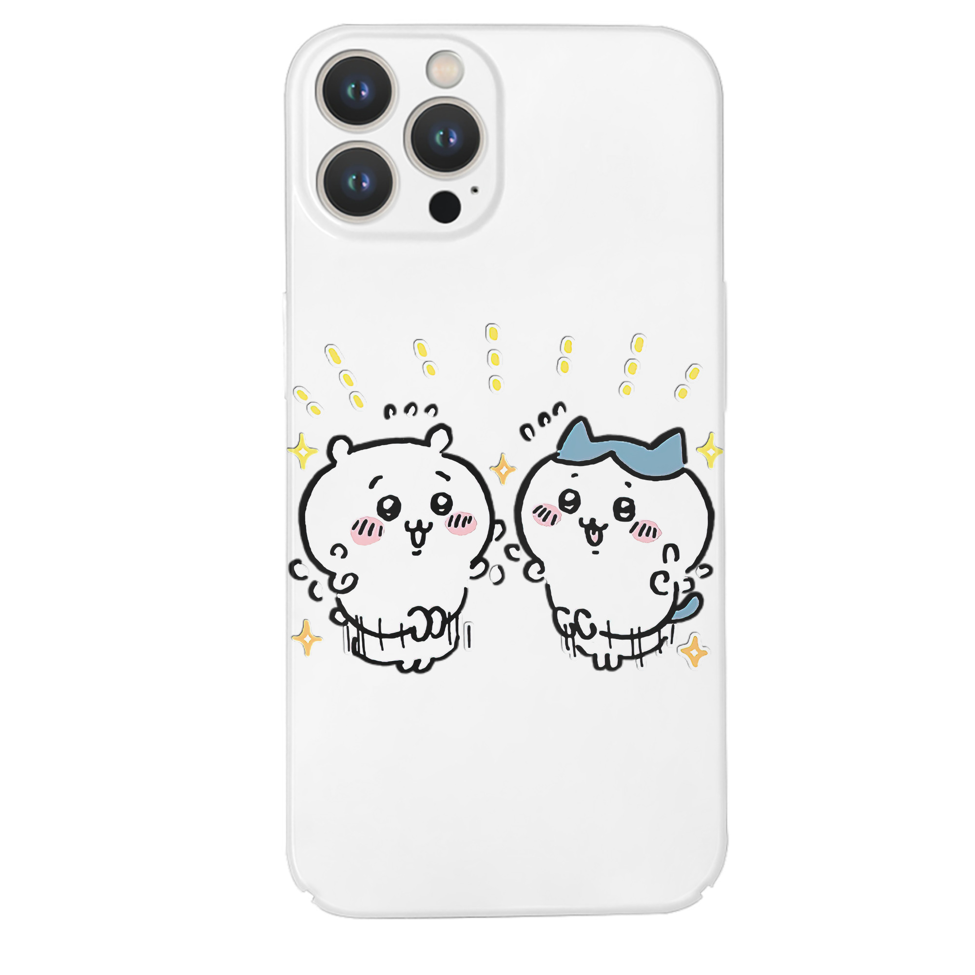 （画像用） ちいかわ ハチワレ Chii-kawa hachiware 【iPhone 14シリーズ対応】ハードケース